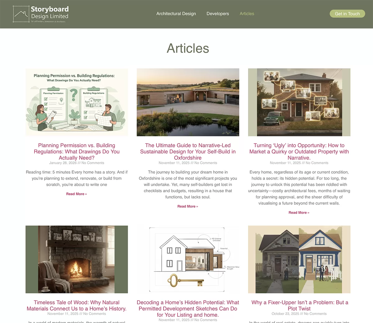 Storyboard-design articles
